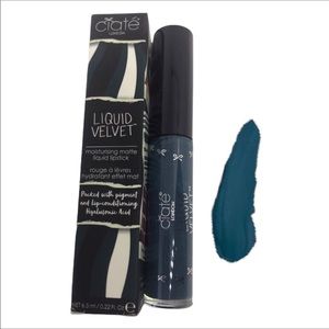 LIQUID VELVET MATTE LIQUID LIPSTICK in ENVY teal goth gothic new in box